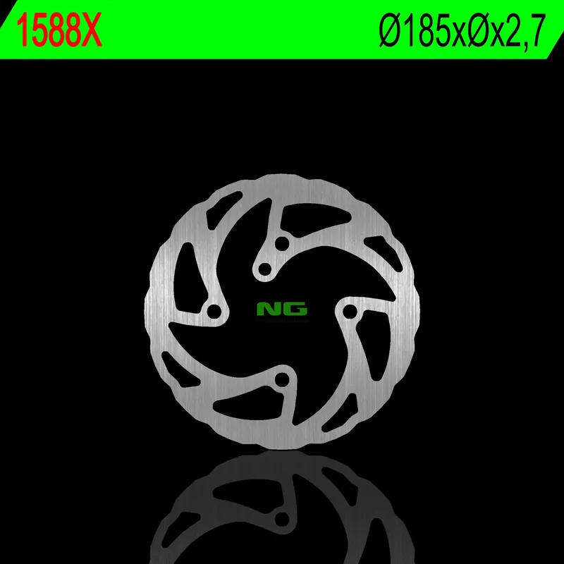 Výhodná Nabídka NG přední brzdový kotouč BETA EVO 125/200/250 09-18, REV3 125/200/250/270 03-08, REV 4 250/300 07-16 (185X2,7mm) (4X10,5mm) WAVE