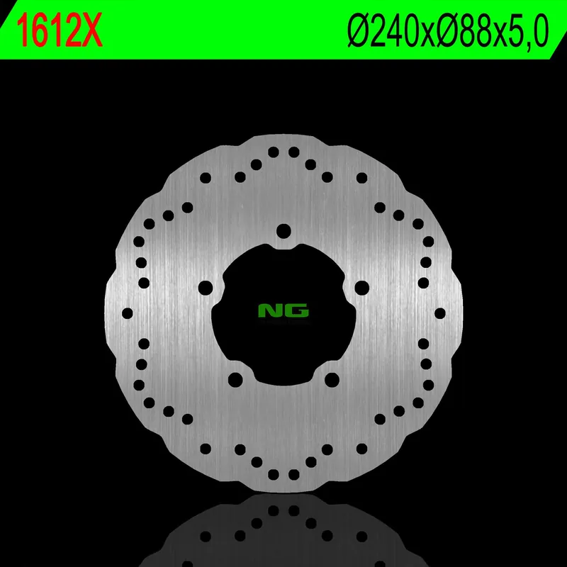 Nakupujte Hned NG brzdový kotouč zadní KYMCO doWNTOWN 125 09-16, 300 16-18, 350 09-16, SUPER DINK 125/300 09-16, X-TOWN 125/300 (240X88X5,0mm) (5X10,5mm) WAVE