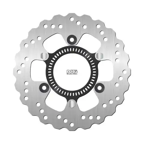 Finální Výprodej NG brzdový kotouč zadní KAWASAKI VERSYS 250/300 17-20 (220X100X5,5mm) (3X10,5mm) WAVE