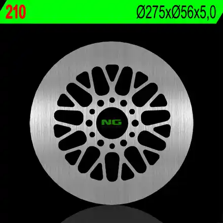 Hromadná Objednávka NG brzdový kotouč zadní SUZUKI VS 1400 INTRUDER 87-10 (275X56X5) (6X10,5mm)