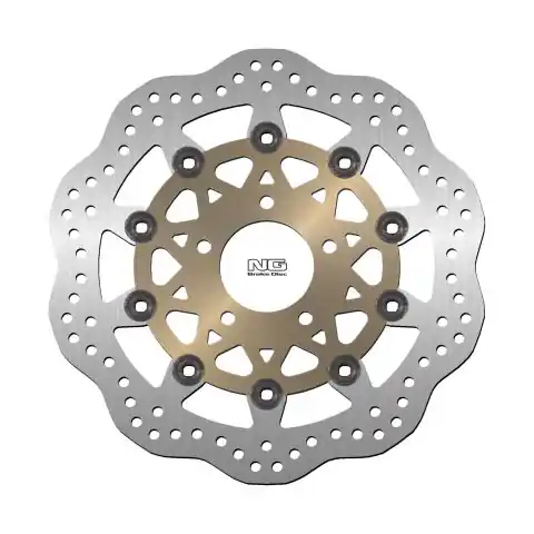 Horká Nabídka NG přední brzdový kotouč SUZUKI GSF600 95-04, GSXF600/750 89-03 (290X64X4,5mm) (5X10,5mm) WAVE plovoucí