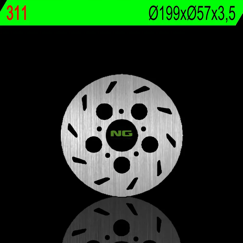 NG brzdový kotouč zadní RIEJU 50RS 1 97-01 (199X57X3,5mm) (5X6,5mm) Moderní