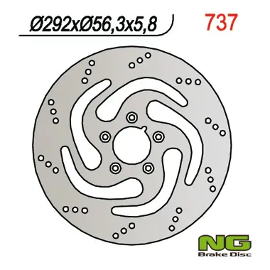 Aktuální NG brzdový kotouč zadní HARLEY-DAVIDSON