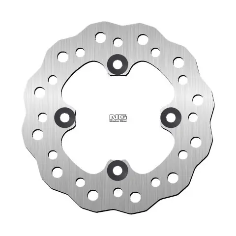 Nejlepší Cena NG brzdový kotouč zadní KAWASAKI KLX140 11-23, KX100 89-21, KX80 79-00, KX85 00-24 (184X84X3mm) (4X9,5mm) WAVE
