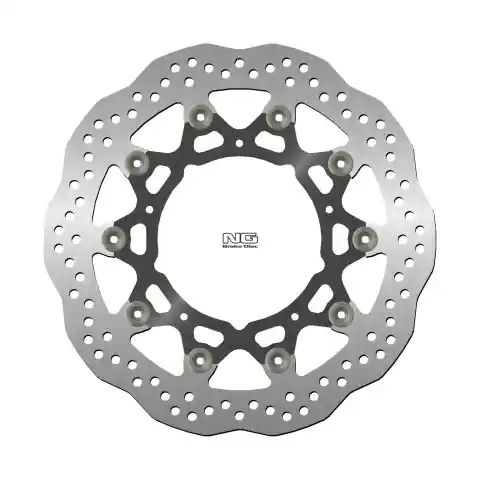 Oblíbený NG přední brzdový kotouč YAMAHA FZ/FZS800 10-16, XT1200Z 10-17, R1 07-11, R6 05-16 (310X132X5mm) (5X8,5mm) WAVE plovoucí (prostředek hliníkový)
