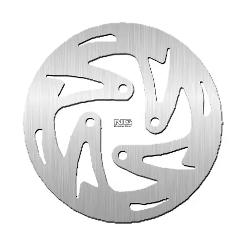 NG brzdový kotouč zadní GAS GAS MC65 06-08, MX65 10-11 (180X45X3mm) (4X6,5mm) Originální