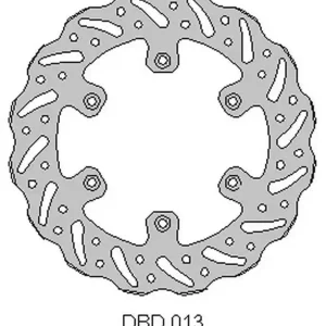 DELTA BRAKING brzdový kotouč zadní KAWASAKI KX 125 89-02, KX 250 89-02, WAVE (220X100X4mm) (6X6,5mm) (NG138) Koupit Online