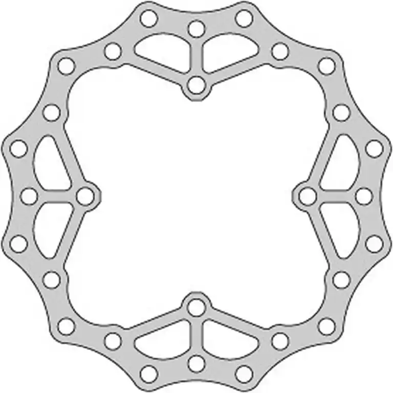 Nejlepší Volba DELTA BRAKING brzdový kotouč zadní KAWASAKI KX 125 03-08, KX 250 03-18, 21, KX 450 06-18, 21, KLX 450 07-21, KXE 45010-20, RMZ 250 04-06, WAVE ULTRA LIGHT (240X115X4mm) (4X10,5mm) (NG799X)