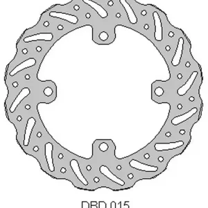 DELTA BRAKING brzdový kotouč zadní KAWASAKI KX 125 03-08, KX 250 03-18, 21, KX 450 06-18, 21, KLX 450 07-21, KXE 45010-20, RMZ 250 04-06, WAVE (240X115X4mm) (4X10,5mm) (NG799X) Autentický