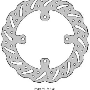 DELTA BRAKING přední brzdový kotouč KAWASAKI KX 125 06-08, KX 250 06-08, KXF 250 09-14, KX 450 06-18, 21, KLX 450 07-21, KXF 450 09-14, WAVE (250X109,5X4mm) (4X9,5mm) (NG1762,NG1031) Nejlepší Cena