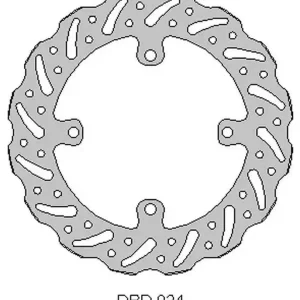 DELTA BRAKING přední brzdový kotouč SUZUKI RMZ 250 07-21, RMZ 450 05-21, RMX450 10-19, WAVE (250X118X3mm) (4X9,5mm) (NG1048X) Autentický