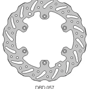 DELTA BRAKING přední brzdový kotouč BETA 2T/4T 13-21, WAVE (260X126,5X3mm) (6X6,5mm) (NG1293) Nejprodávanější