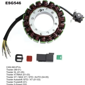 Poslední Šance ELECTROSPORT vinutí alternátoru (stator) CAM AM TRAXTER 500 (99-05) (420296321)