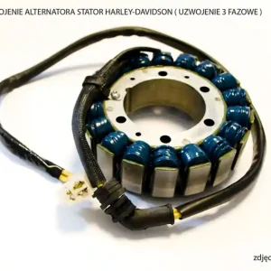Luxusní ELECTROSPORT vinutí alternátoru (stator) HARLEY-DAVIDSON ( UZWOJENIE 3 fázové )