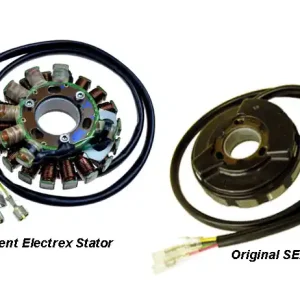 ELECTREX vinutí alternátoru (stator) se světly KTM 400/600/620 83-99(LC4), HUSABERG do 99, HUSQVARNA TE410/510 Limitovaná Edice