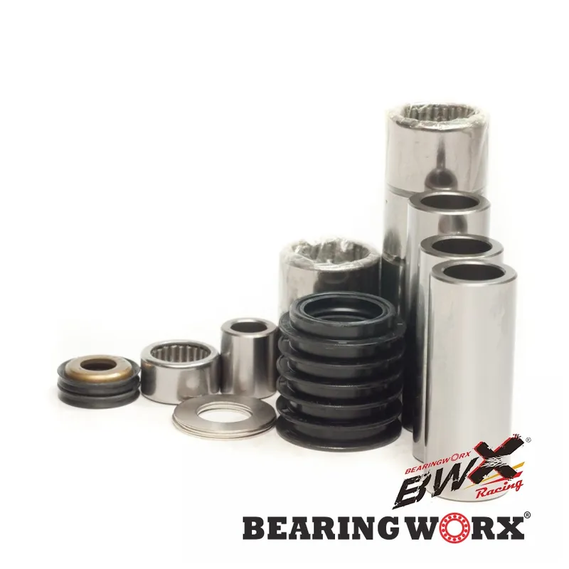 Luxusní BEARING WORX sada na opravu kyvné vidlice KAWASAKI KX 125 89-92, KDX 200 89-94, KX 250 89-92, KX 500 89-04, KDX 250 91-94 (27-1040)