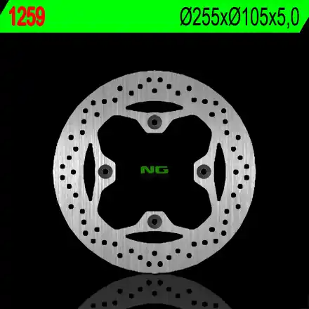 Koupit Online NG brzdový kotouč zadní TRIUMPH 500/800/900/955/1050/1200 (255X105X5)