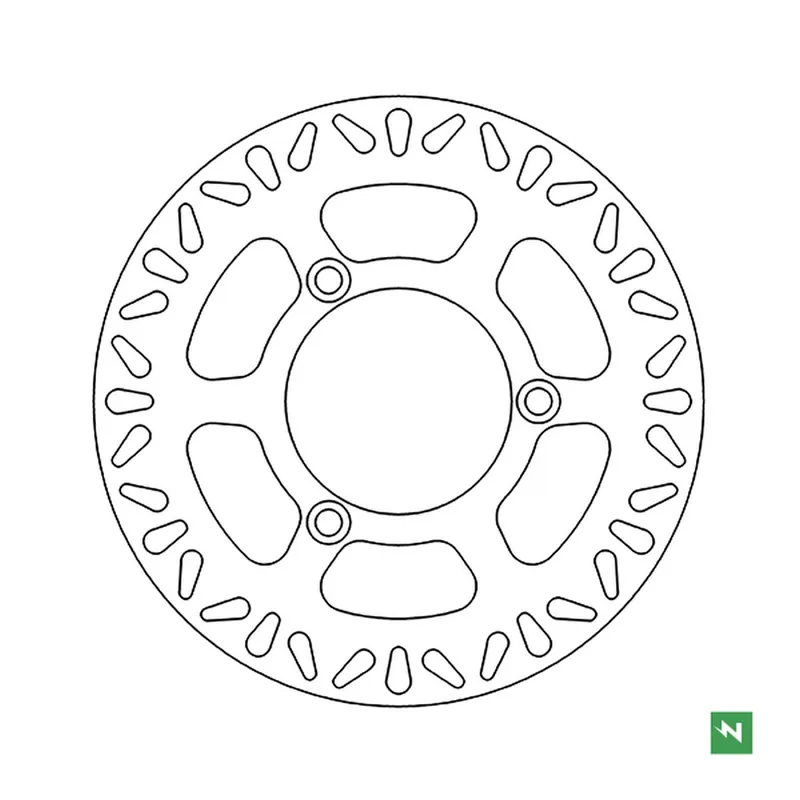 Výprodej NEWFREN přední brzdový kotouč/zadní SUZUKI BURGMAN 125/200 06-14 (240X89X4,5) (3X10,5mm)