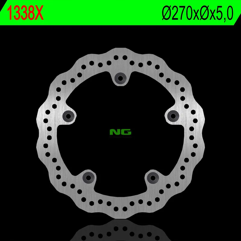 Originální NG přední brzdový kotouč HONDA NC 700/750 S/X/DCT/ABS 12-24, INTEGRA 700/750 S/DCT/ABS 12-24 (320X5) (5X10mm) WAVE