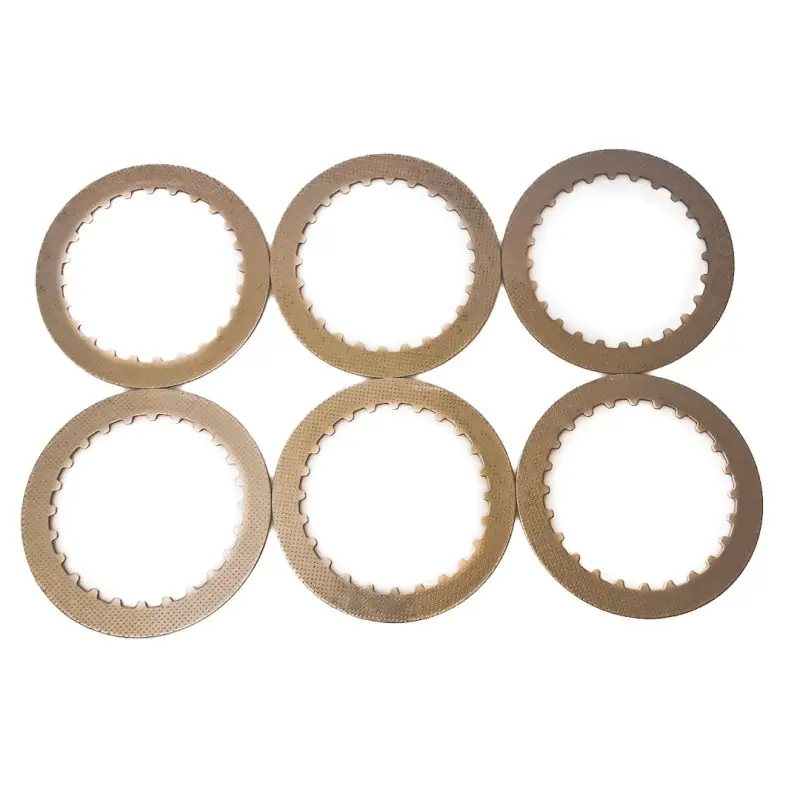 Profesionální BRONCO spojkové plechy HONDA XR400R 97-05,TRX500 FOURTRAX 05-11, TRX420 07-11 (124,8X90,3X1,4X24T)-6X (6 kusů) (PS041B)