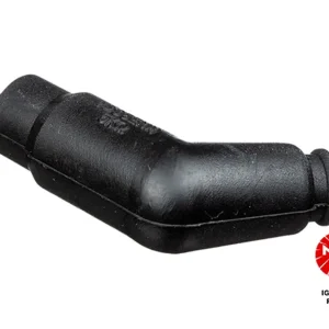 Výhodná Nabídka NGK fajfka na zapalovací svíčky (NR 7744) ohnutá (120) barva černá, gumová