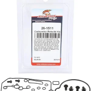 Hit Sezóny ALL BALLS sada na opravu karburátoru (s těsněními) YAMAHA YZF 250 01-02, YZF 426 00-02, KTM EXC250/400/450/525 03-05, SXF 450/525 03-05