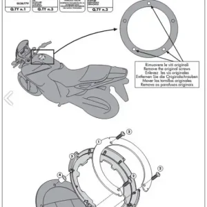 KAPPA držák brašen na nádrž HONDA CROSSTOURER 1200 12-13 Výhodná Nabídka