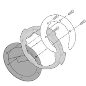 Zlevněný KAPPA držák brašen na nádrž APRILIA TUAREG 660 21, SUZUKI GSX 1300R HAYABUSA 21-22