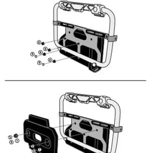 KAPPA držák skříňky na nářadí KS250 pro nosič KL3105 a KL3112 Pouze Dnes