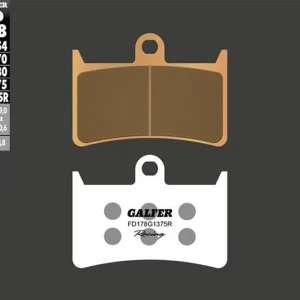 GALFER brzdové destičky KH252 / KH380 sintrované barva zlatá sport závodní Aktuální