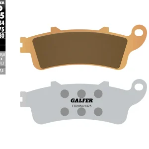GALFER brzdové destičky KH261 / KH281 sintrované barva zlatá sport Super Cena