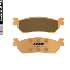 Časově Omezené GALFER brzdové destičky KH275 sintrované barva zlatá STREET