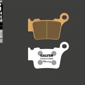 GALFER brzdové destičky KH368 sintrované barva zlatá OFF ROAD závodní Značkový
