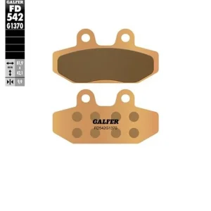 GALFER brzdové destičky KH710 sintrované barva zlatá HARLEY DAVIDSON Poslední Šance
