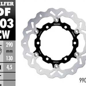 Odeslání Ihned GALFER přední brzdový kotouč KAWASAKI NINJA 250R 08-12, ZX25R 20-21 (290X130X4,5 mm) prostředek hliníkový (990 GRAM)