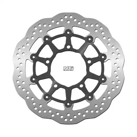 NG přední brzdový kotouč SUZUKI GSXR 600 06-07, 750 06, 1000 05-08, VZR 1800 06-13, VLZ 1800 17 (310X100X5,0mm) (5X10,5mm) WAVE plovoucí Autentický