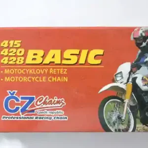 CZ hnací řetěz 428 BASIC (428S) (140 článků) (19,2 KN) + spona Ověřený