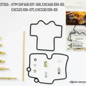 Cenový Hit PSYCHIC sada na opravu karburátoru KTM SXF 450 07-12, EXC 450 07-11, EXC 525 06-07, EXC 530 09-11 (26-1520) (na 1 karburátor)(trysky 188/180/42/85)