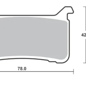 Expresní Doručení SBS brzdové destičky KH700 sintrované STREET PERFORMANCE (EXCEL) sintrované TRACK HONDA CB 1000 R 18-20, CB 1100 RS 17-19, CBR 1000 RR FIREBLADE 17-20, VFR 800 17-19 přední