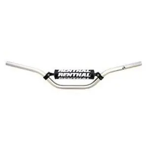 Víkendová Akce RENTHAL řidítka 7/8 (22mm) ATV HANDLEBAR SILVER YAMAHA raptor YFM 700 06-12 PADDED barva stříbrná s chráničem