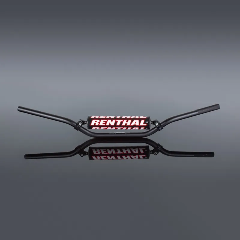 RENTHAL řidítka 7/8 (22mm) MX HANDLEBAR BLACK RC PADDED barva černá s chráničem Ihned K Objednání