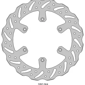Výprodej DELTA BRAKING přední brzdový kotouč YAMAHA YZ 125 17-21, WRF/YZ/YZF 250 15-21, WRF/YZF 450 16-21 WAVE ULTRA LIGHT (270X118X3,1mm) (6X6,5mm) (NG719,NG1153)